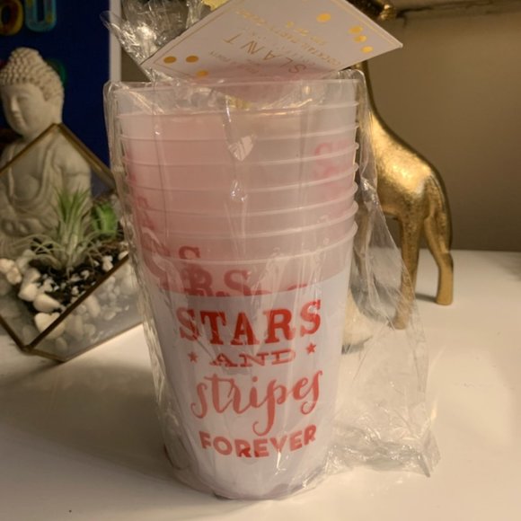Stars and Stripes Cocktail Party Cups - Picture 4 of 4